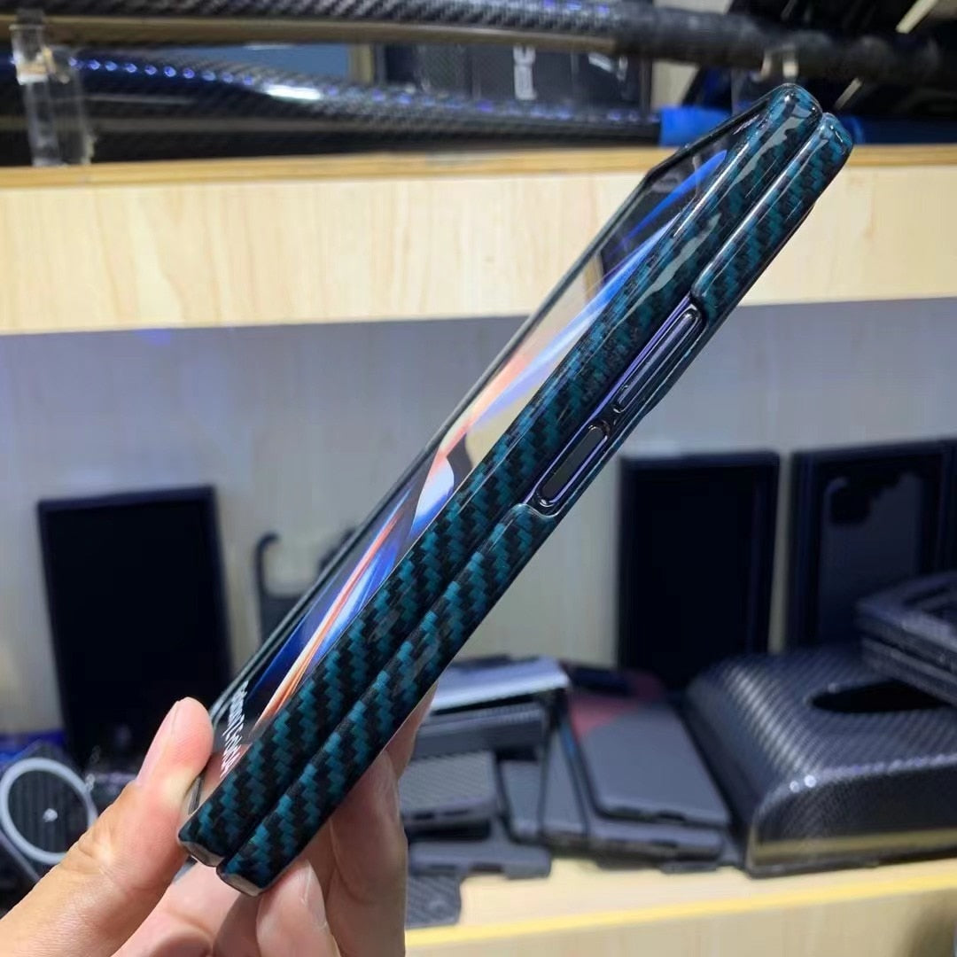 YTF-Carbon Fiber Case For Samsung Galaxy Z Fold - Premium Mobile Phone Cases from Dressmycell.com - Just $44.00! Shop now at Dressmycell.com YTF-Carbon Fiber Case For Samsung Galaxy Z Fold - Premium Mobile Phone Cases from Dressmycell.com - Just $44.00! Shop now at Dressmycell.com